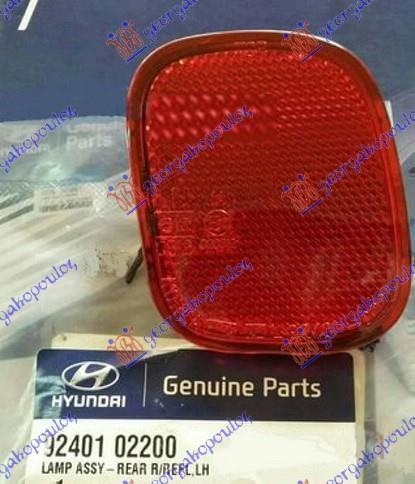 012406102 Hyundai Atos 1997-2000 | Αντανακλαστικό Προφυλακτήρα Πίσω Αριστερό