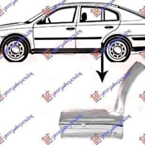 013608742 Skoda Octavia 1997-2010 | Φρύδι Πίσω Αριστερό