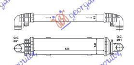 532106230 Mercedes-Benz CLS Coupe 2010-2014 | Ψυγείο Intercooler