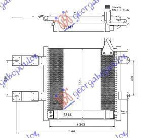 013906420 VW Lupo 1998-2005 | Ψυγείο A/C Diesel