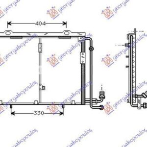 018106400 Mercedes-Benz CLK 1997-2002 | Ψυγείο A/C