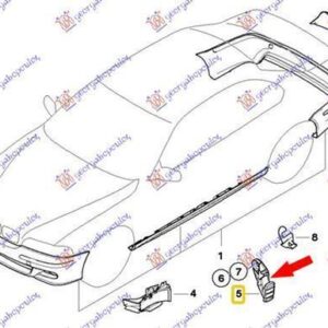 035004272 BMW 3 Series Coupe/Cabrio 1999-2003 | Βάση Φτερού Εμπρός Αριστερή