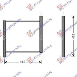 019206300 Smart ForTwo 1998-2007 | Ψυγείο Νερού Βενζίνη/Πετρέλαιο