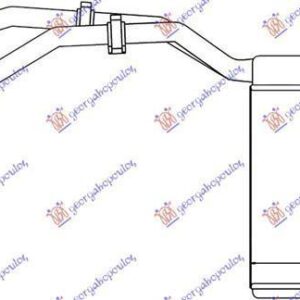 026006500 Mazda 3 Sedan/Hatchback 2004-2008 | Ψυγείο Καλοριφέρ