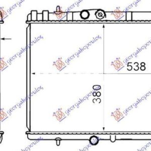 197006305 Citroen C4 2011-2020 | Ψυγείο Νερού Βενζίνη/Πετρέλαιο