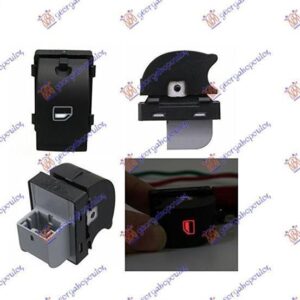 044607171 Seat Exeo 2009-2013 | Διακόπτης Παραθύρου Εμπρός Δεξιός