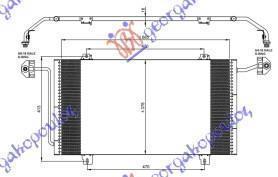 023906420 Opel Movano 1998-2009 | Ψυγείο A/C