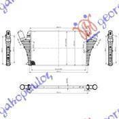 027106200 Opel Signum 2003-2006 | Ψυγείο Intercooler