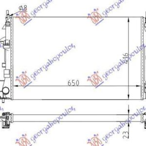 027106300 Opel Signum 2003-2006 | Ψυγείο Νερού