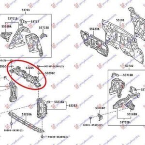 025200200 Toyota Yaris 2005-2011 | Ποδιά Εμπρός