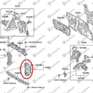 824000477 Toyota Urban Cruiser 2009-2014 | Φανοστάτης Εμπρός Αριστερός