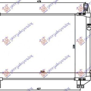 821006420 Toyota Yaris 2011-2014 | Ψυγείο A/C Diesel