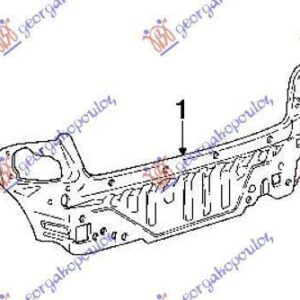 025802070 Hyundai Accent Hatchback/Liftback 2003-2005 | Ποδιά Πίσω