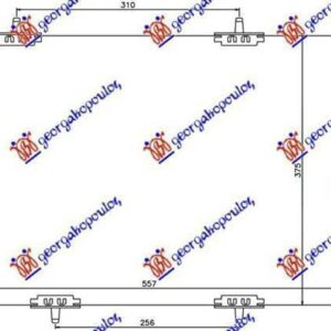 204006420 Citroen C4 Cactus 2014-2018 | Ψυγείο A/C Βενζίνη/Πετρέλαιο