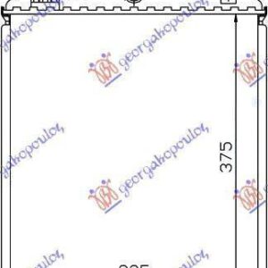 200006300 Citroen C1 2012-2014 | Ψυγείο Νερού