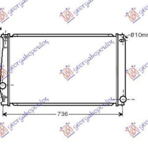 832006300 Toyota Rav 4 2010-2012 | Ψυγείο Νερού