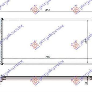 020106330 Peugeot Boxer 2006-2014 | Ψυγείο Νερού