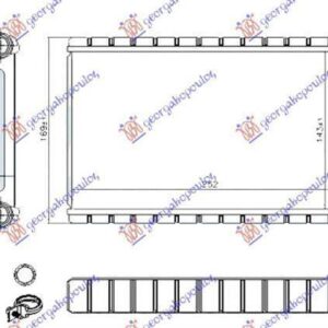 154006510 BMW 3 Series Sedan/Touring 2008-2012 | Ψυγείο Καλοριφέρ