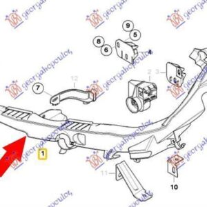 031700272 BMW 3 Series Sedan/Touring 2005-2008 | Φανοστάτης Κάτω Εμπρός Αριστερός