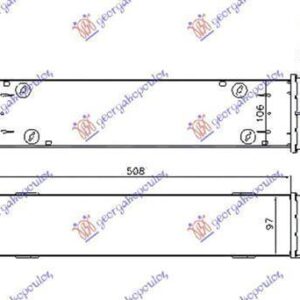 154206240 BMW 3 Series Coupe/Cabrio 2011-2013 | Ψυγείο Intercooler