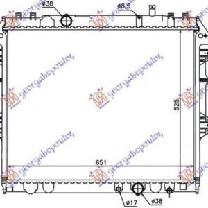 826006300 Toyota Hilux 2009-2012 | Ψυγείο Νερού