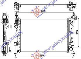 610006330 Opel Corsa 2015-2019 | Ψυγείο Νερού