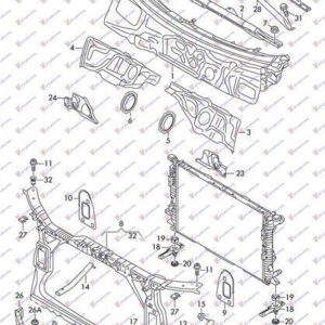 133000272 Audi Q5 2012-2016 | Φανοστάτης Κάτω Εμπρός Αριστερός
