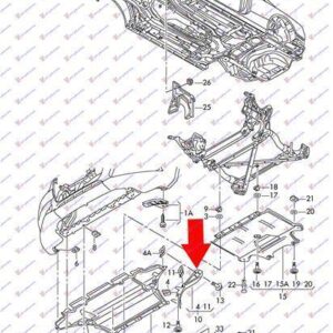 033406372 Audi Q5 2008-2012 | Σπόιλερ Εμπρός Αριστερό