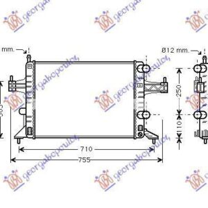 048906365 Opel Tigra TwinTop 2004-2009 | Ψυγείο Νερού