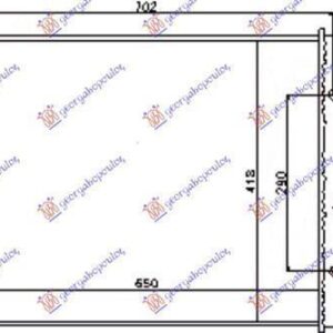 036606320 VW Golf Plus 2004-2009 | Ψυγείο Νερού