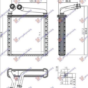 035306510 VW Tiguan 2007-2011 | Ψυγείο Καλοριφέρ