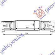 290106210 Fiat Punto 2012- | Ψυγείο Intercooler