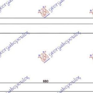 041506200 Citroen Evasion 1994-2002 | Ψυγείο Intercooler Βενζίνη/Πετρέλαιο