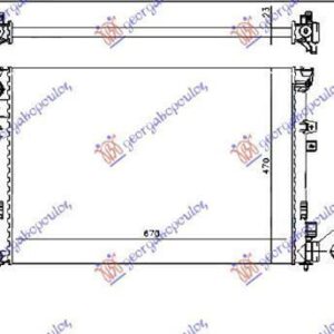 026206325 Fiat Scudo 1995-2004 | Ψυγείο Νερού