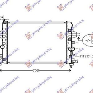 026706310 Opel Zafira 2005-2012 | Ψυγείο Νερού