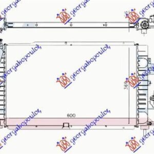 047106355 Opel Astra 2004-2010 | Ψυγείο Νερού