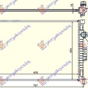 319006300 Ford S-Max 2011-2015 | Ψυγείο Νερού Βενζίνη/Πετρέλαιο