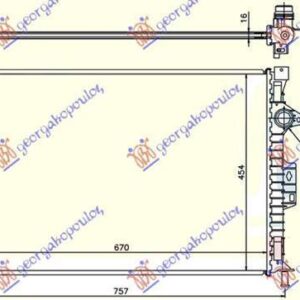 319006305 Ford S-Max 2011-2015 | Ψυγείο Νερού Βενζίνη/Πετρέλαιο