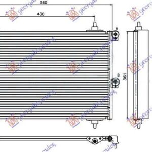 064006410 Citroen Xsara Picasso 1999-2007 | Ψυγείο A/C