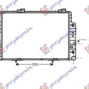 053206325 Mercedes-Benz E-Class 1996-1999 | Ψυγείο Νερού Βενζίνη