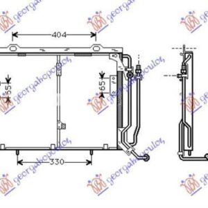 018106420 Mercedes-Benz CLK 1997-2002 | Ψυγείο A/C