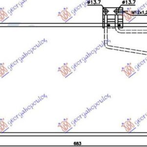 027306400 Mercedes-Benz SLK 2004-2010 | Ψυγείο A/C Βενζίνη