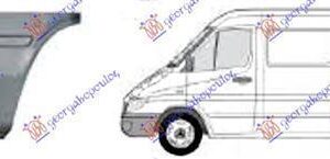 052608472 Mercedes-Benz Sprinter 1995-2006 | Γωνία Φτερού Πίσω Αριστερή