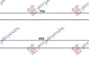 858006200 Volvo V40 2012- | Ψυγείο Intercooler