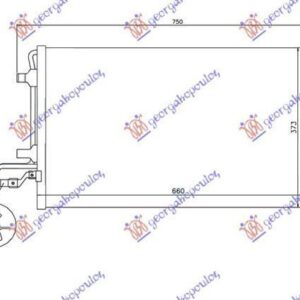 853006410 Volvo C70 2010-2013 | Ψυγείο A/C Βενζίνη/Πετρέλαιο