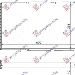 056406340 Ford Transit 1995-2000 | Ψυγείο Νερού