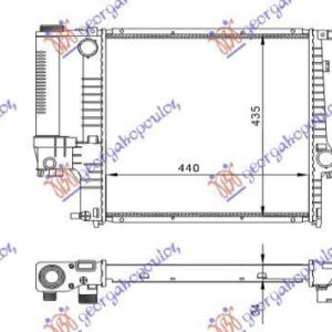 058606310 BMW 3 Series 1988-1990 | Ψυγείο Νερού