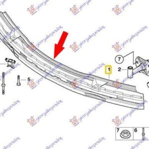 035803840 BMW 3 Series Coupe/Cabrio 2003-2006 | Τραβέρσα Προφυλακτήρα Εμπρός