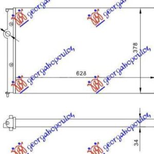 063306325 VW Golf 1992-1998 | Ψυγείο Νερού