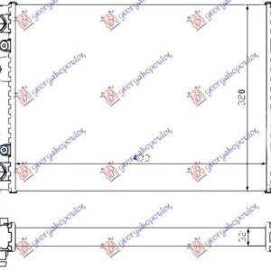 063406360 VW Vento 1992-1998 | Ψυγείο Νερού